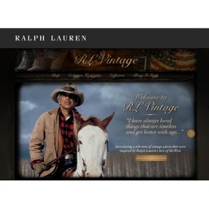 Ralph Lauren lance son site dédié au vintage